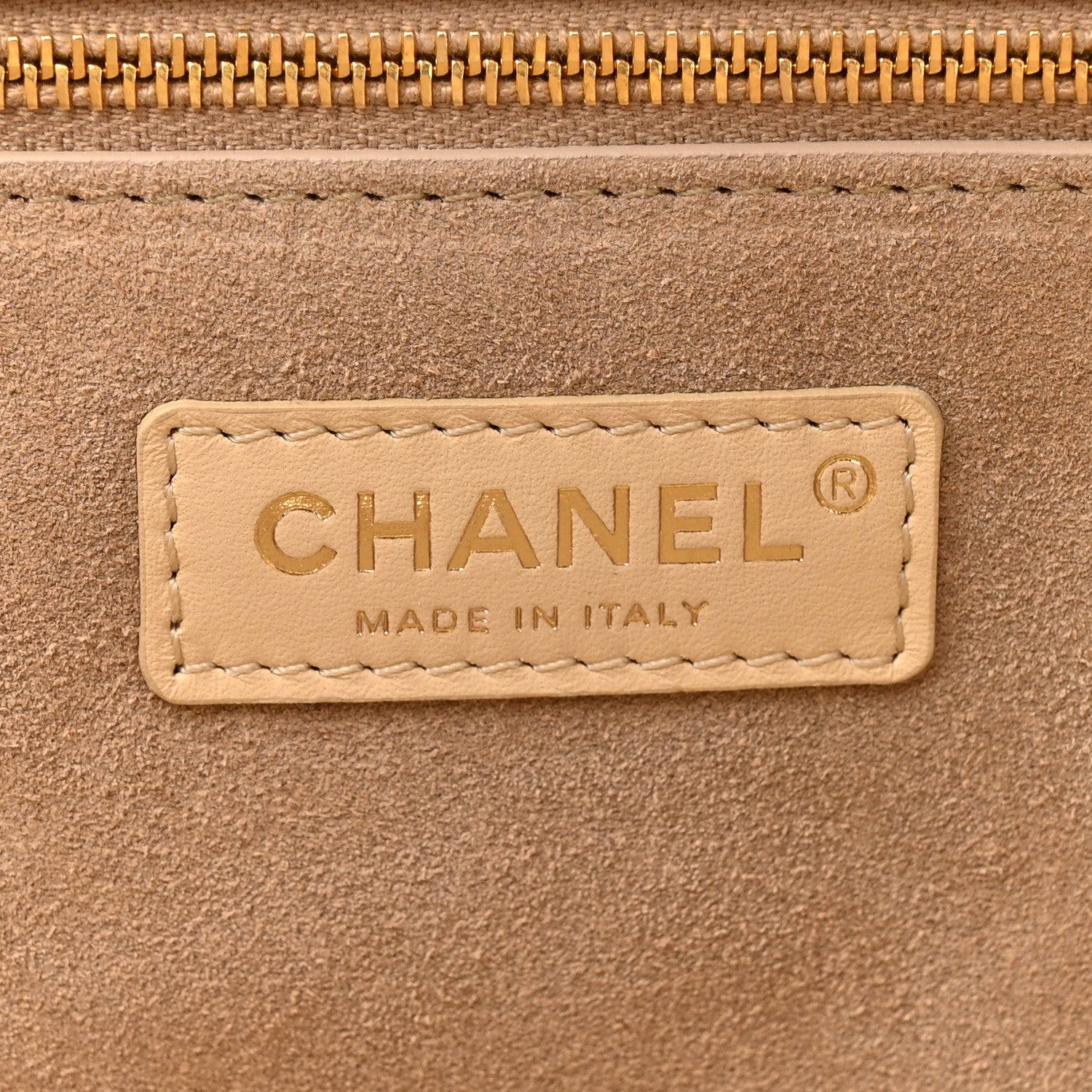 Chanel Calfskin Archetype Small Shopping Tote Beige 6 of 12