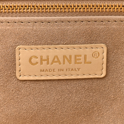 Chanel Calfskin Archetype Small Shopping Tote Beige 6 of 12