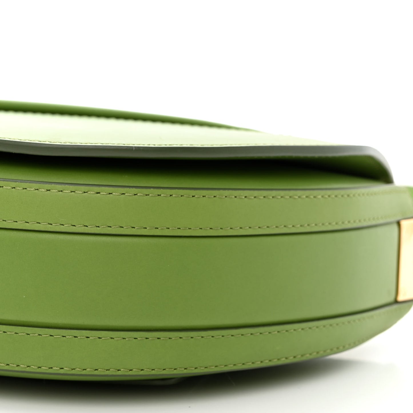 Calfskin Small Olympia Shoulder Bag Green
