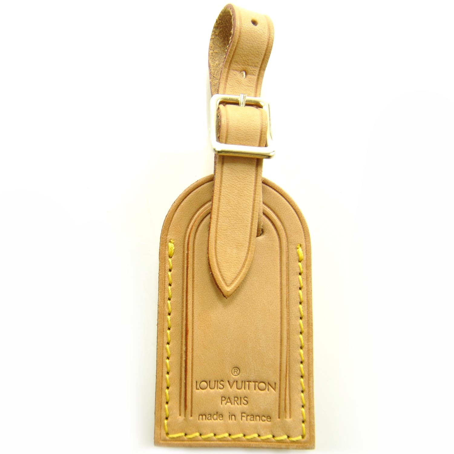 Louis Vuitton Vachetta Leather Luggage Tag 1 of 4