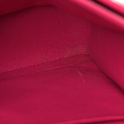 Chanel Lambskin Quilted Jumbo Double Flap Dark Pink 13 of 27