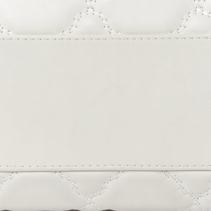 Chanel Calfskin Double Stitch Large Hamptons Flap Bag White 20 of 20