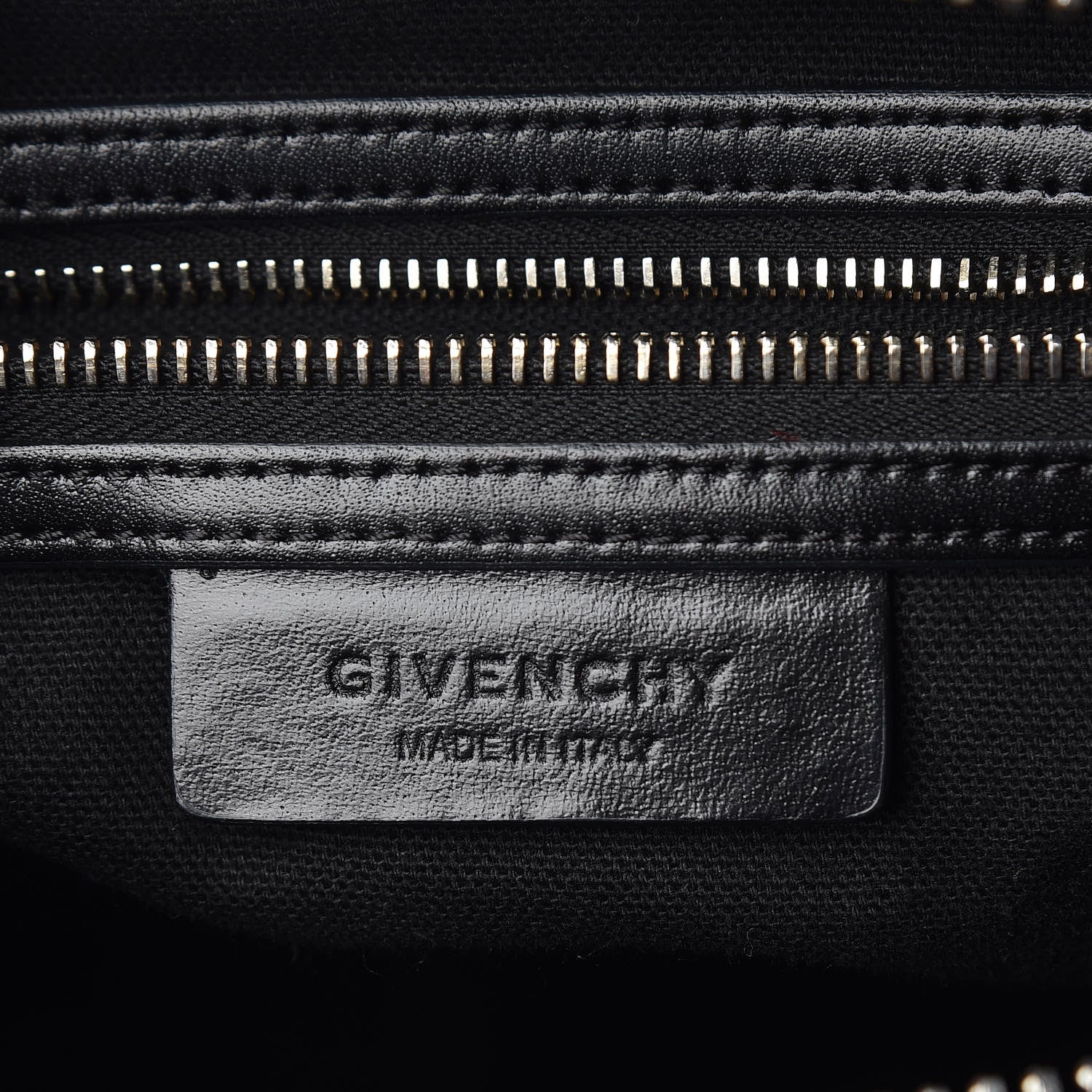 Givenchy Shiny Lord Calfskin Medium Antigona Black 6 of 9