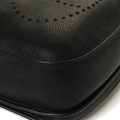 Hermes Taurillon Clemence Evelyne III PM Black 11 of 13