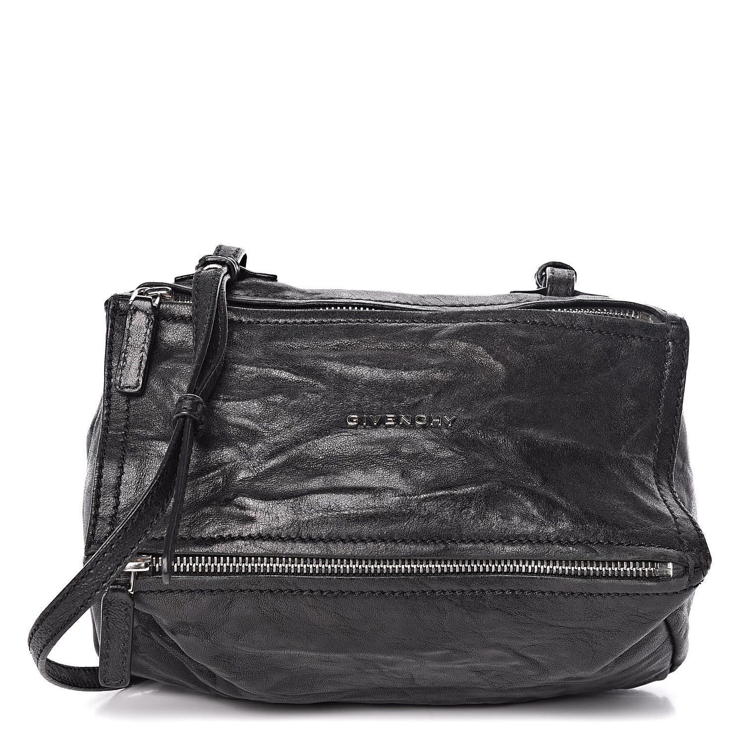 Givenchy Tumbled Sheepskin Mini Pandora Black 1 of 16