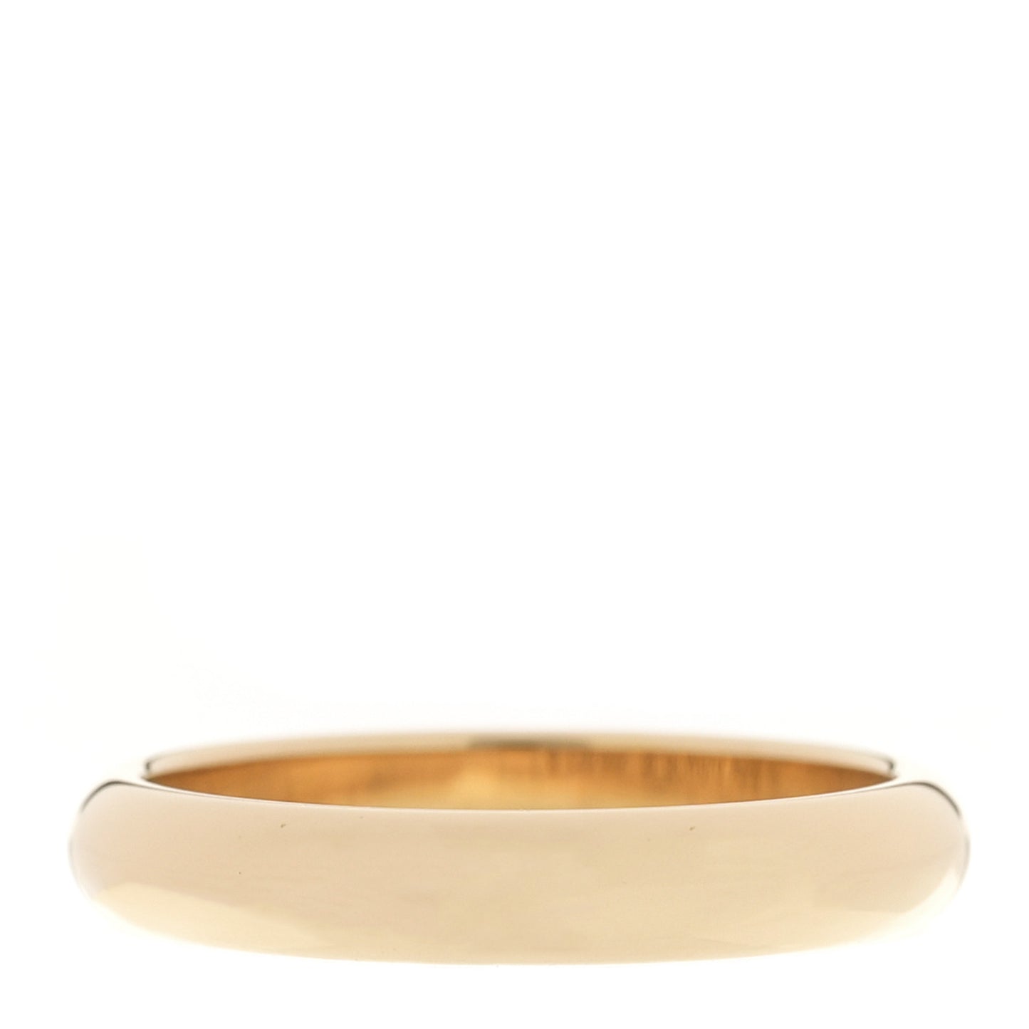 18K Yellow Gold 3.5mm 1895 Wedding Band Ring 54 7