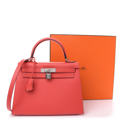 Hermes Epsom Kelly Sellier 28 Rose Jaipur 13 of 13