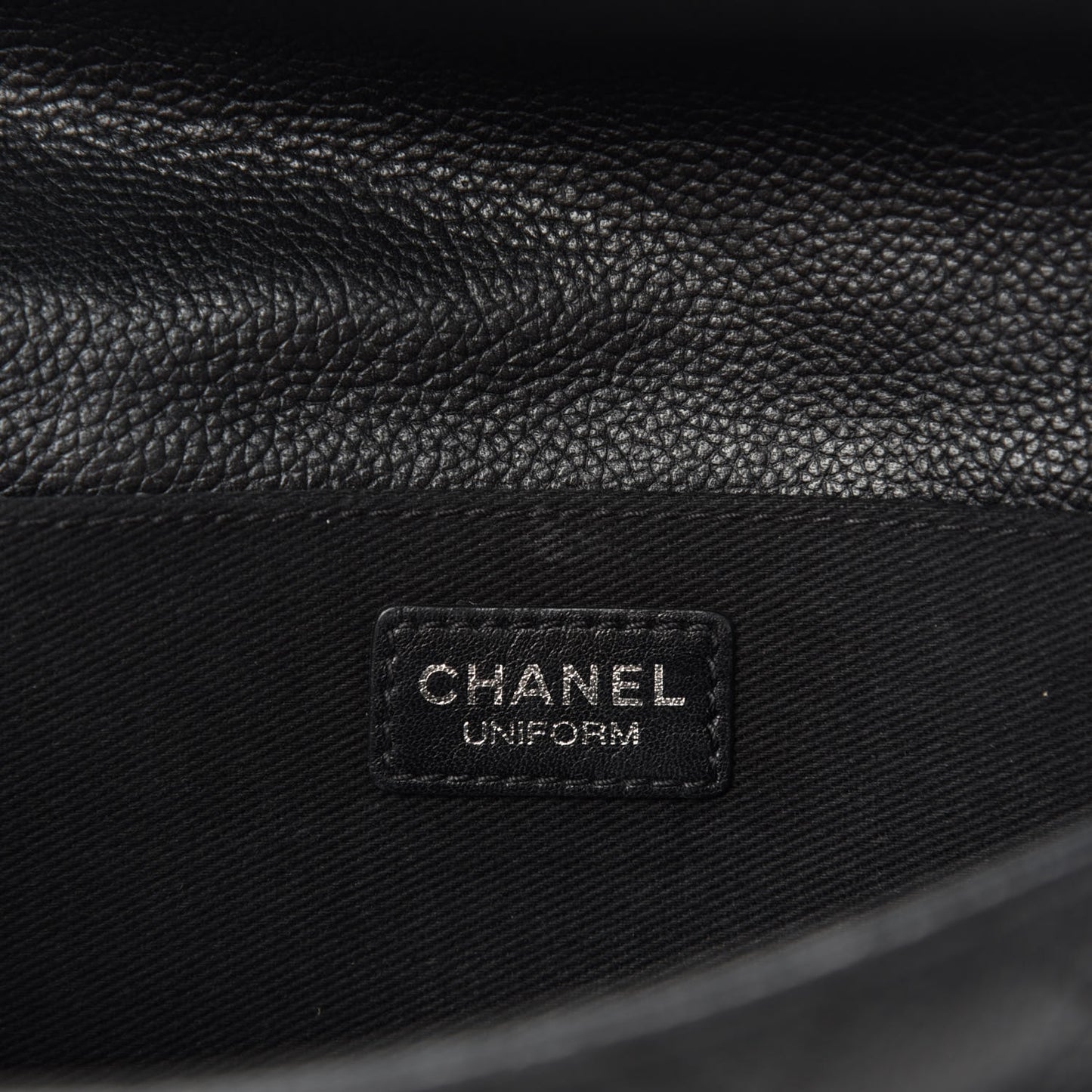Grained Calfskin Quilted 2.55 Reissue Flap Belt Bag Clutch Black