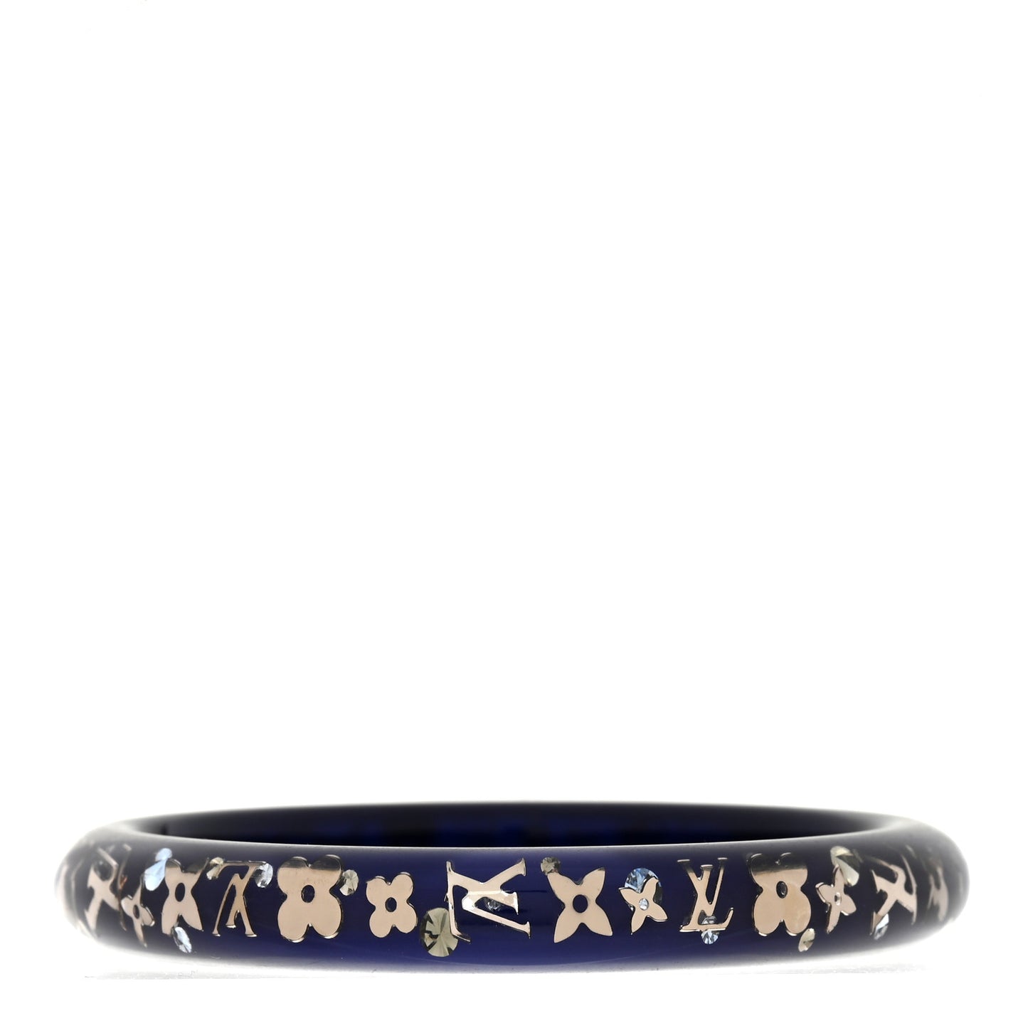 Resin Swarovski Medium Inclusion Bracelet PM Marine