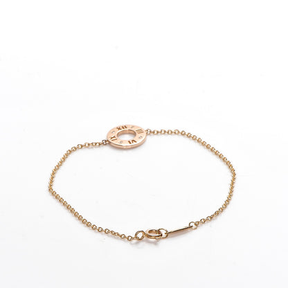 Tiffany 18K Rose Gold Diamond Atlas Pierced Bracelet 3 of 7