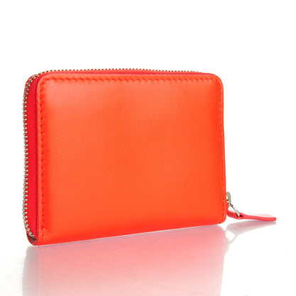Celine Calfskin Zip Around Card Holder Wallet Poppy 3 of 8