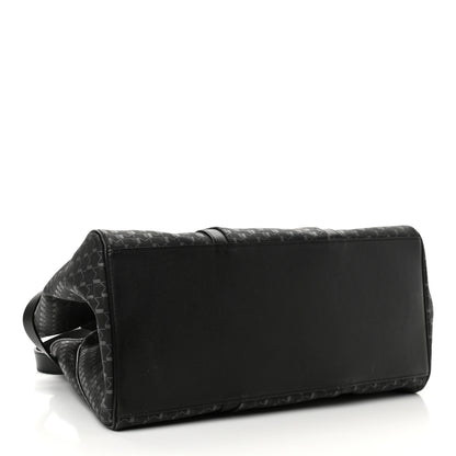 Moynat Calfskin Canvas 1920 Monogram Regate Tote Black 4 of 13