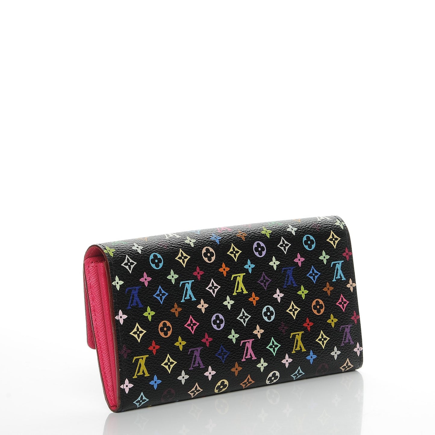 Monogram Multicolor Sarah Wallet Black Grenade