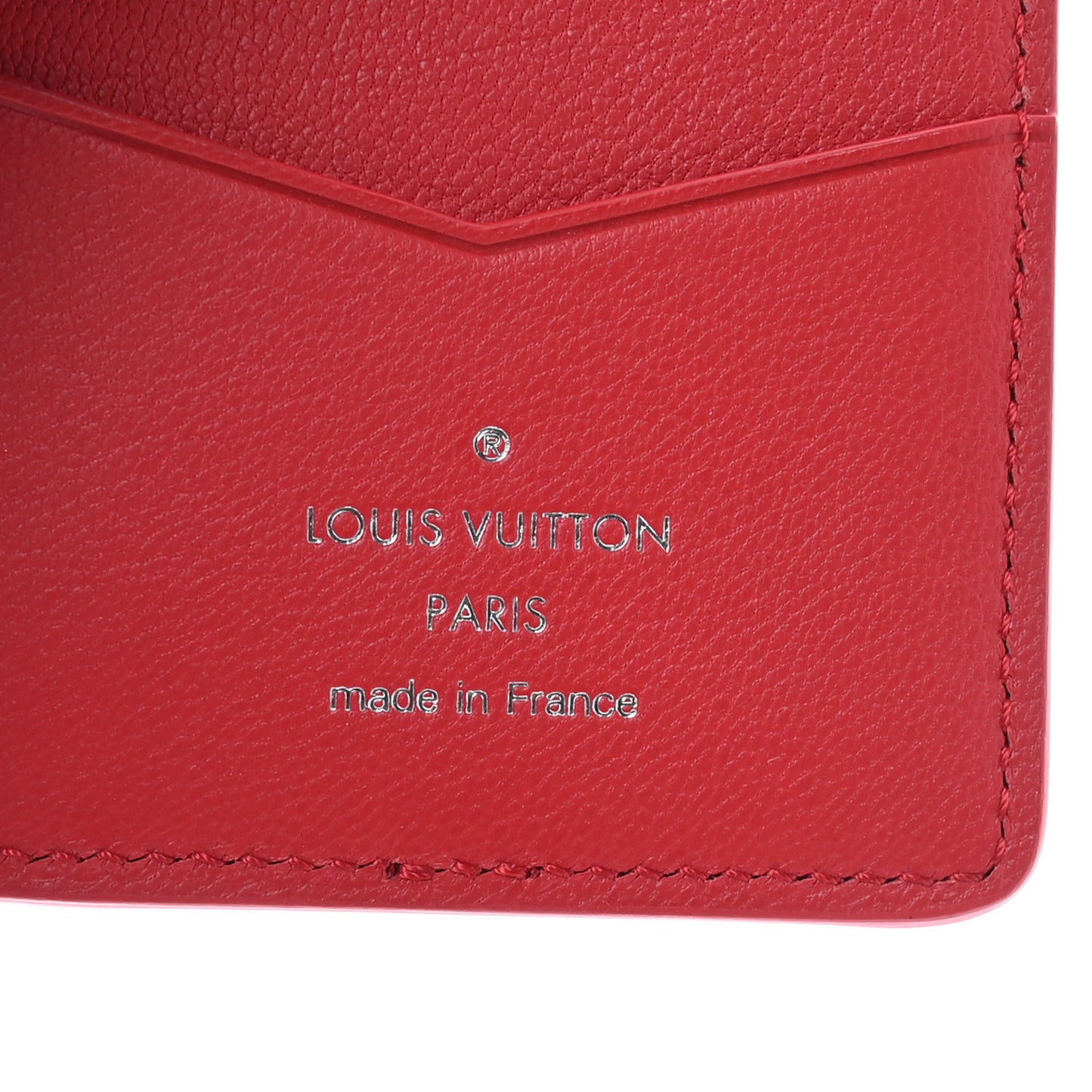 Ostrich Pocket Organizer Rouge