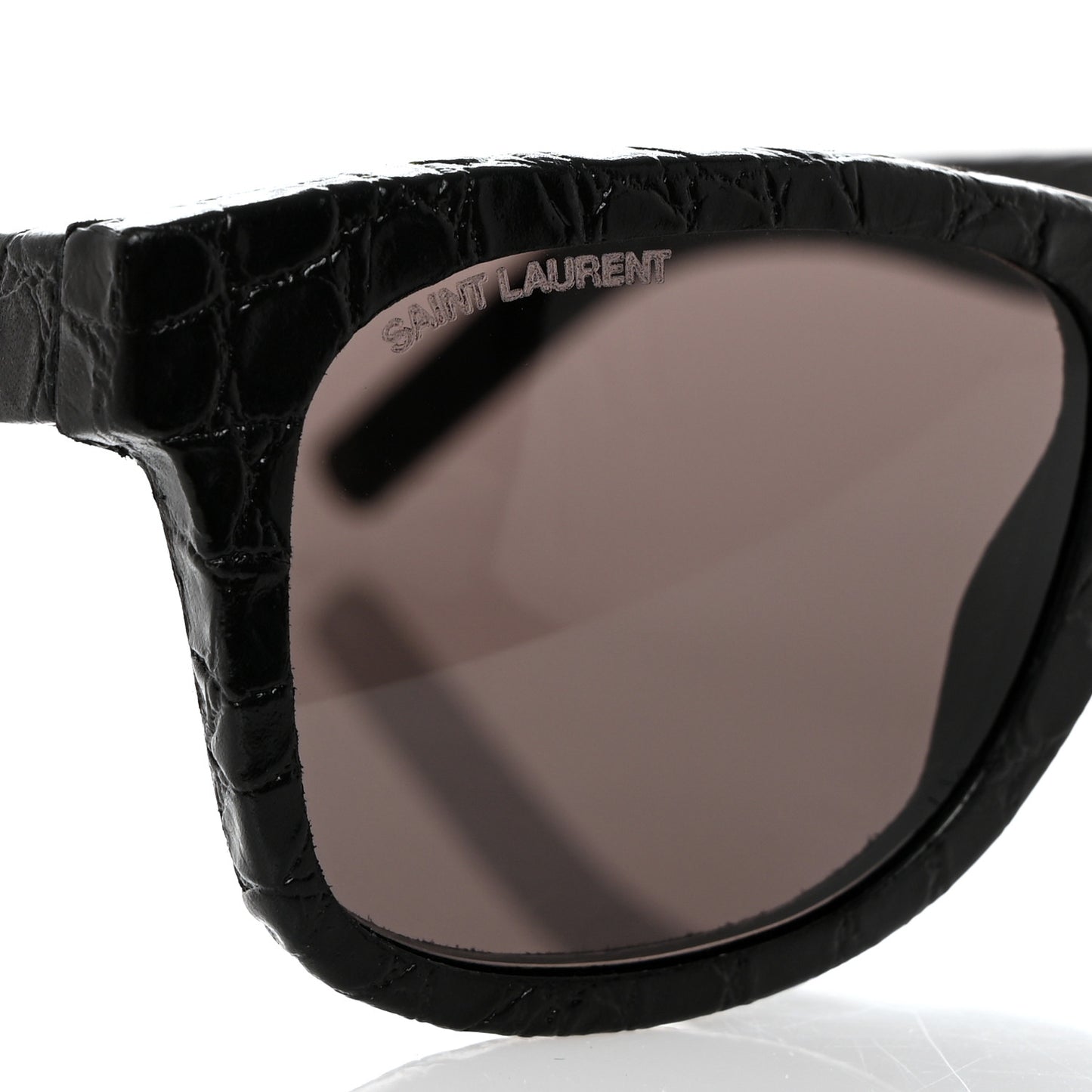 Crocodile Square Sunglasses SL 51 Black