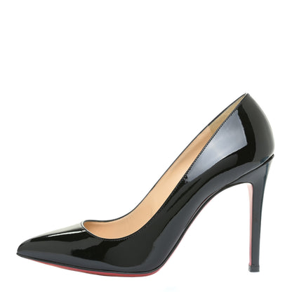 Christian Louboutin Patent Pigalle 100 Pumps 38 Black 1 of 11
