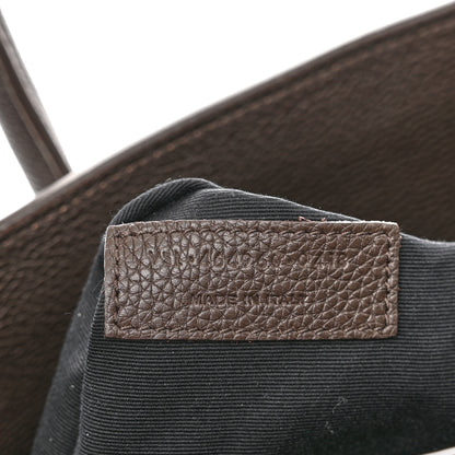 Saint Laurent Grained Calfskin Small Supple Sac De Jour Wood 7 of 12