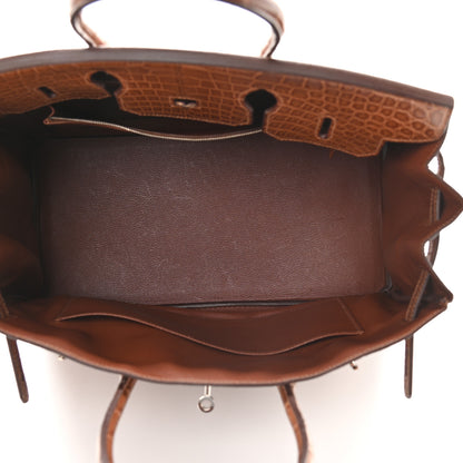 Hermes Matte Alligator Birkin 35 Alezan 5 of 10