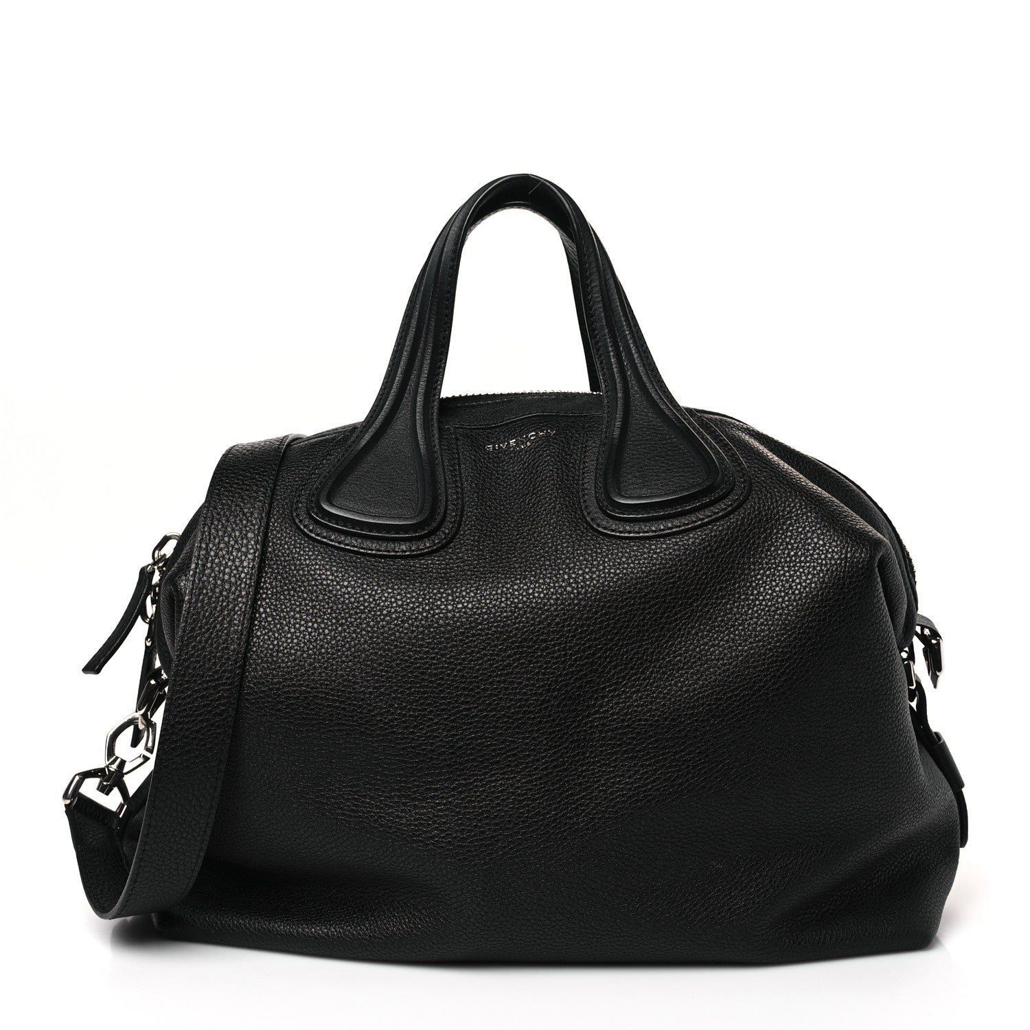 Givenchy Waxy Grained Calfskin Medium Nightingale Black 1 of 9