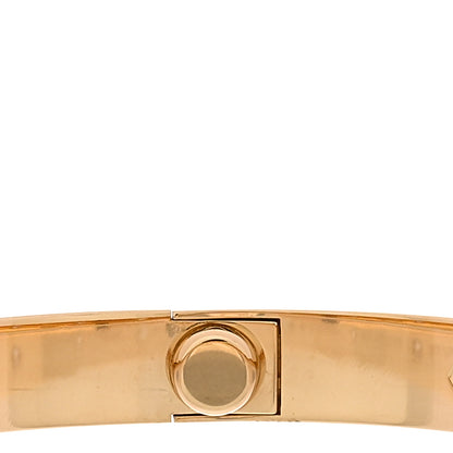 Cartier 18K Yellow Gold 10 Diamond LOVE Bracelet 17 5 of 8