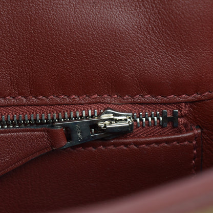 Hermes Swift Veau Doblis Mini Sac Berline 21 Rouge H 3 of 14