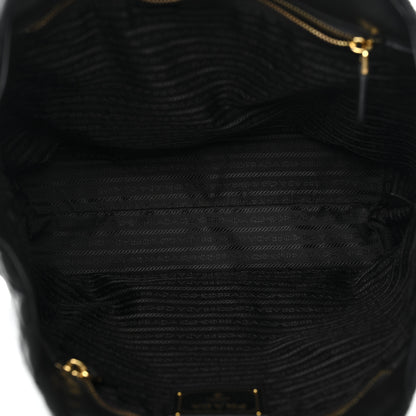 Prada Tessuto Nylon Quilted Shopping Tote Black 4 of 13