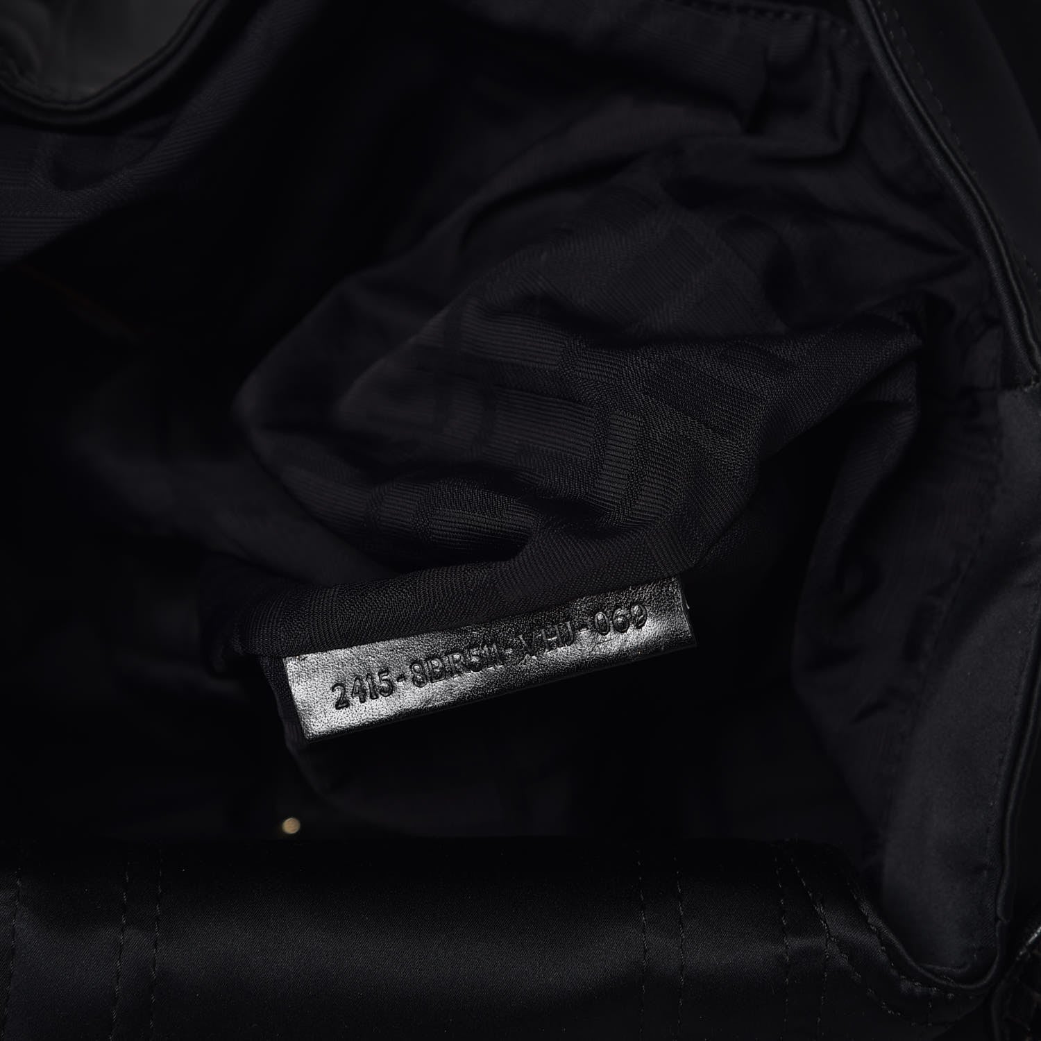 Fendi Satin Nappa Spy Black 7 of 12