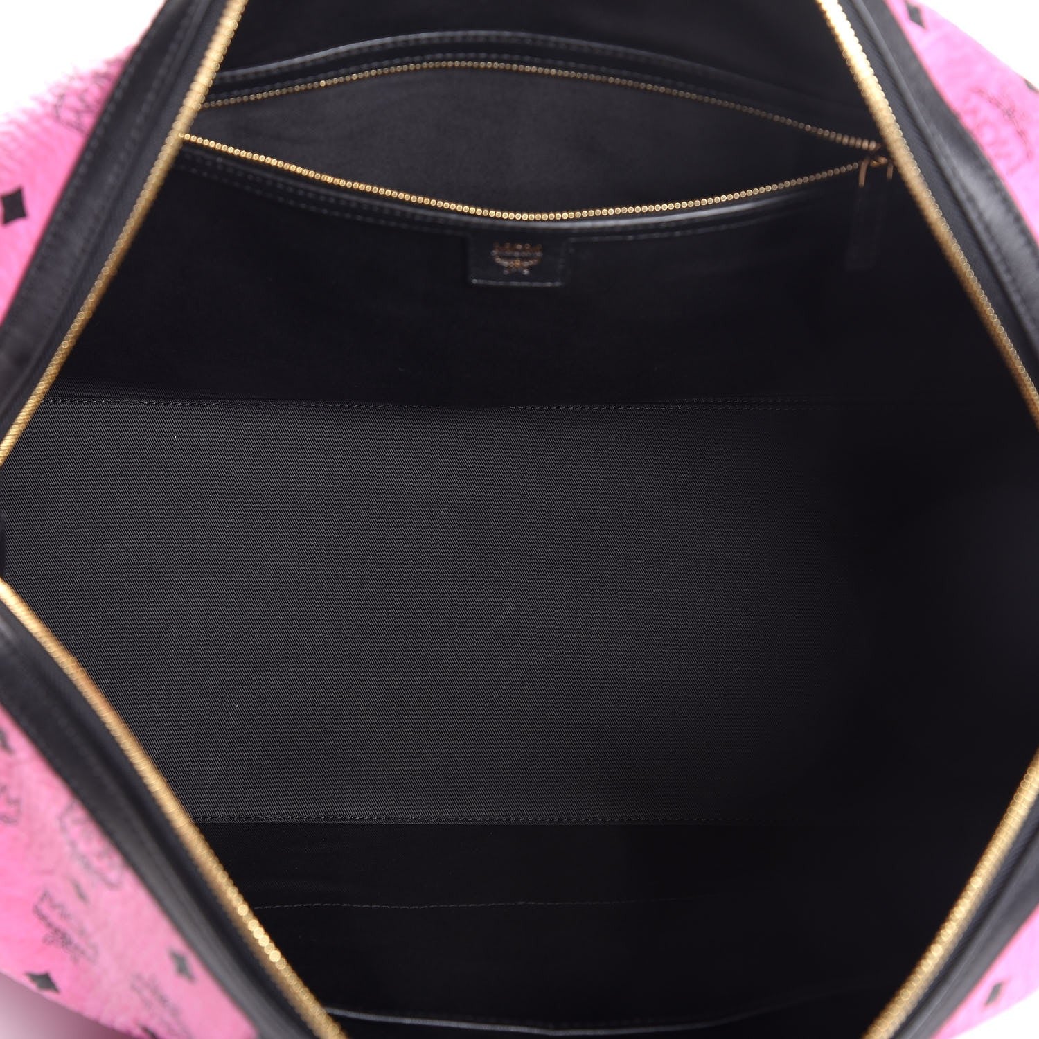 MCM Visetos Medium Traveler Weekender Pink 6 of 10