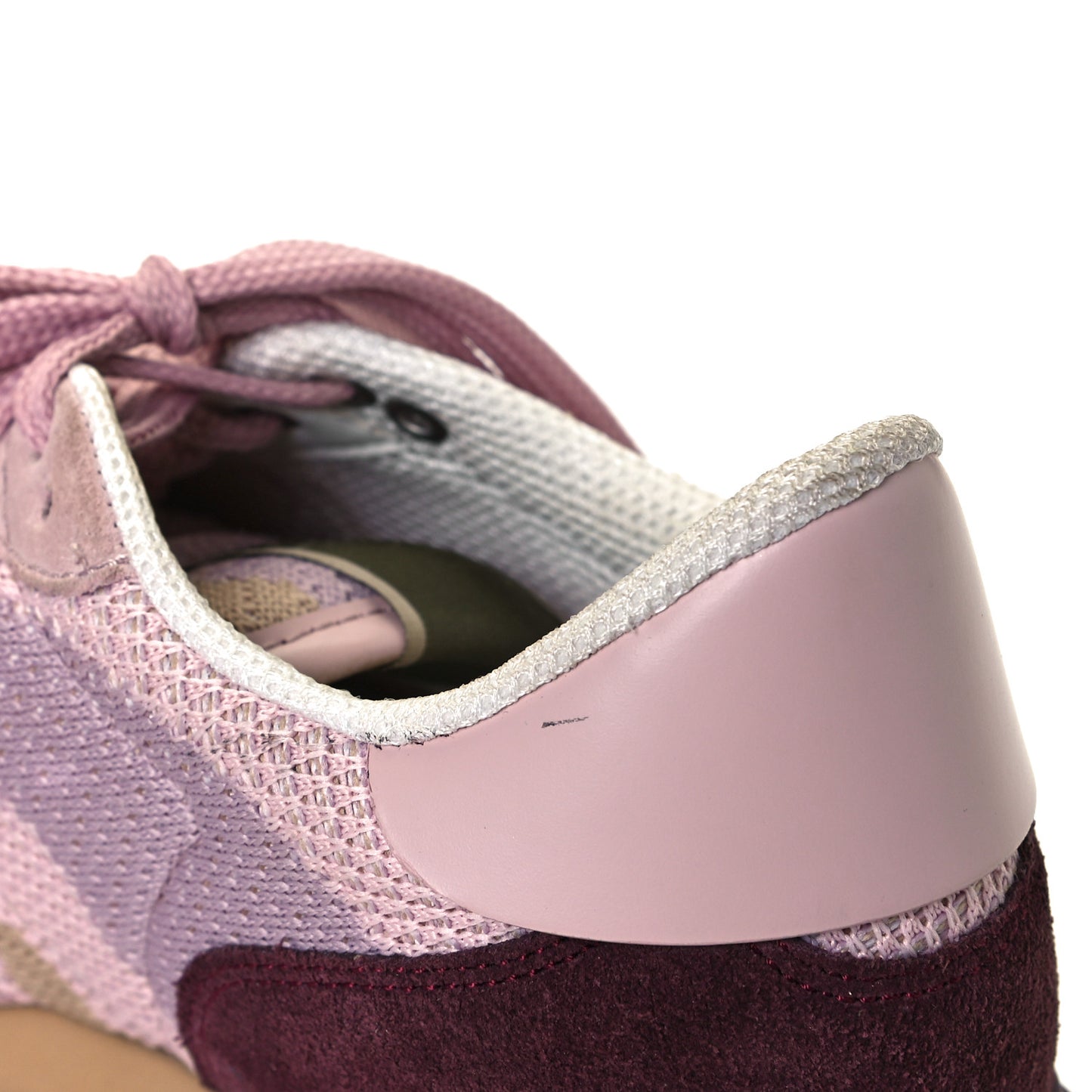 Mesh Fabric Suede Camouflage Womens Rockrunner Sneakers 37 Multicolor