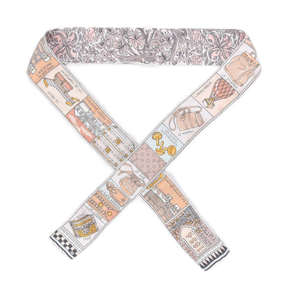 Louis Vuitton Silk Jeu De Louis BB Bandeau Blush 1 of 3