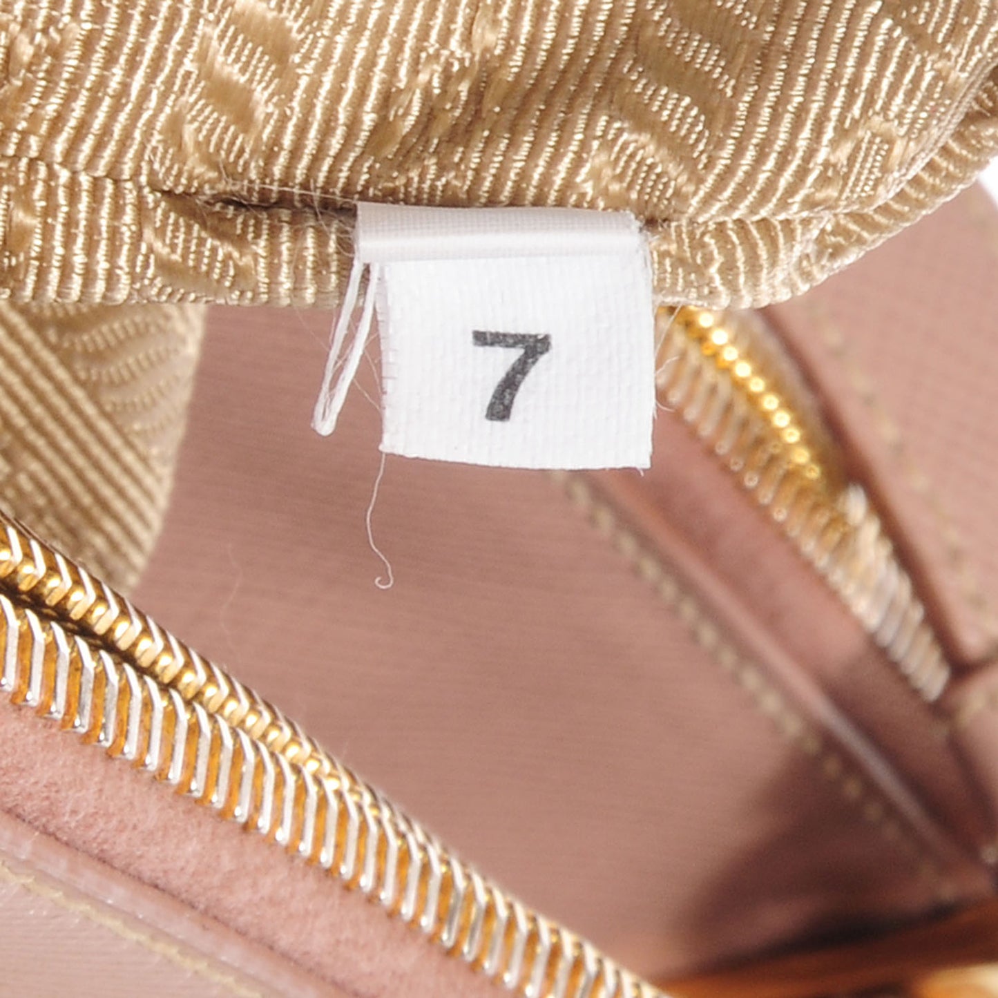 Saffiano Lux Small Double Zip Tote Cammeo