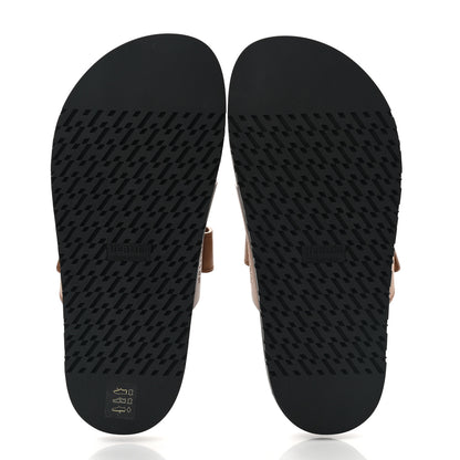 Hermes Calfskin Womens Chypre Sandals 37 Naturel 5 of 9