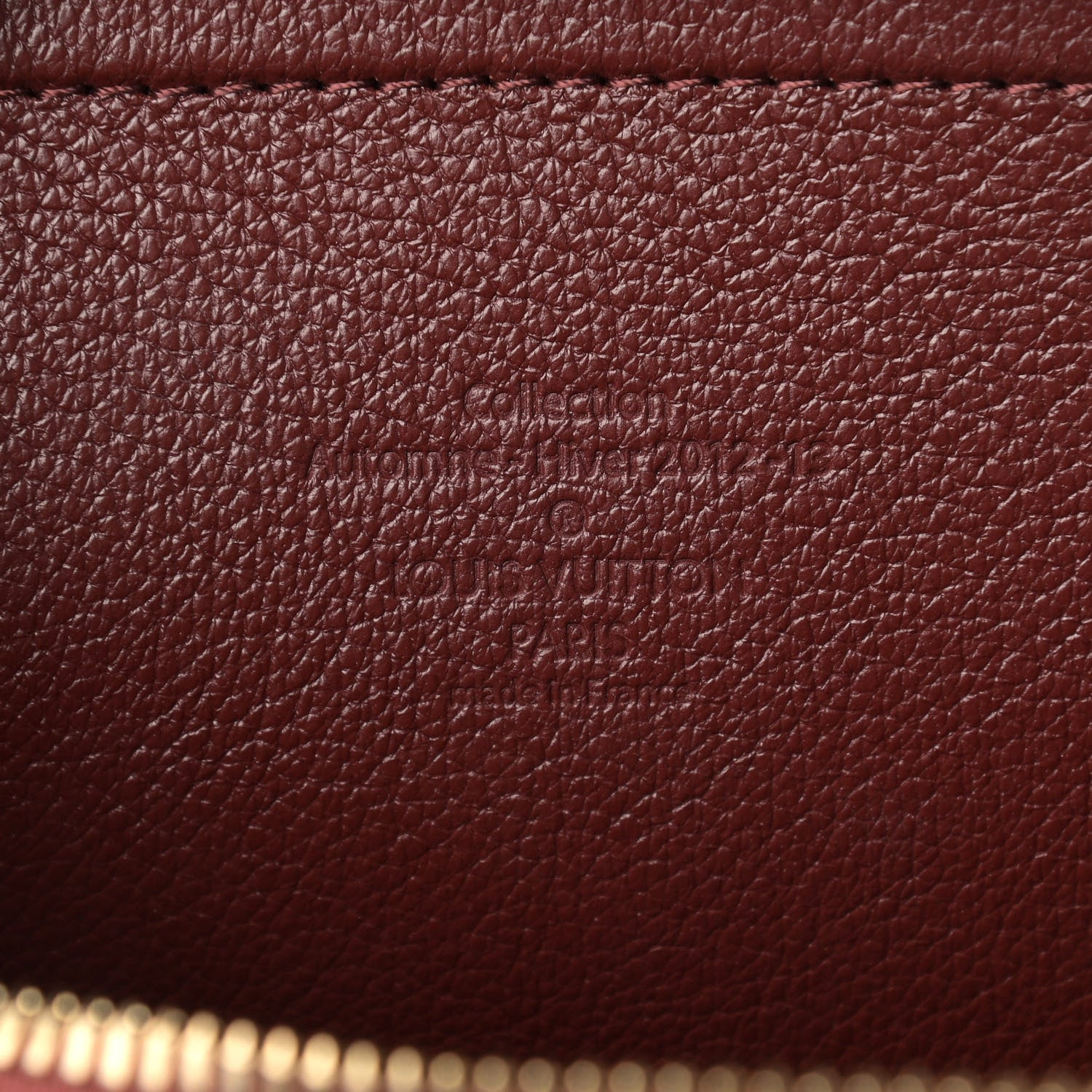Louis Vuitton Monogram Golden Arrow Speedy Burgundy 5 of 16