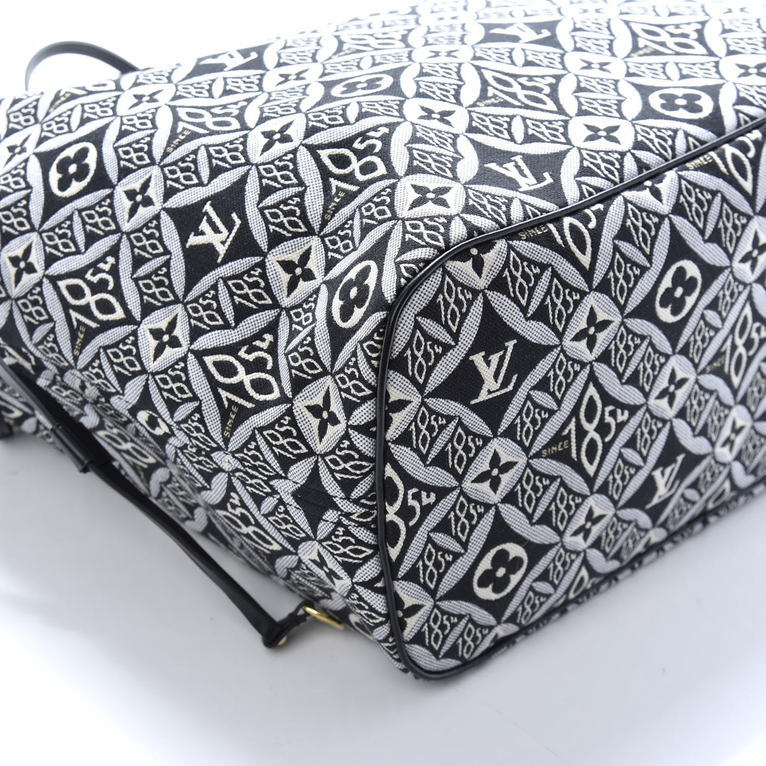Louis Vuitton Jacquard Since 1854 Neverfull MM Grey 9 of 11