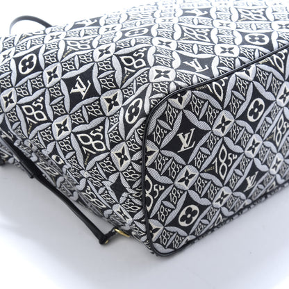 Louis Vuitton Jacquard Since 1854 Neverfull MM Grey 9 of 11