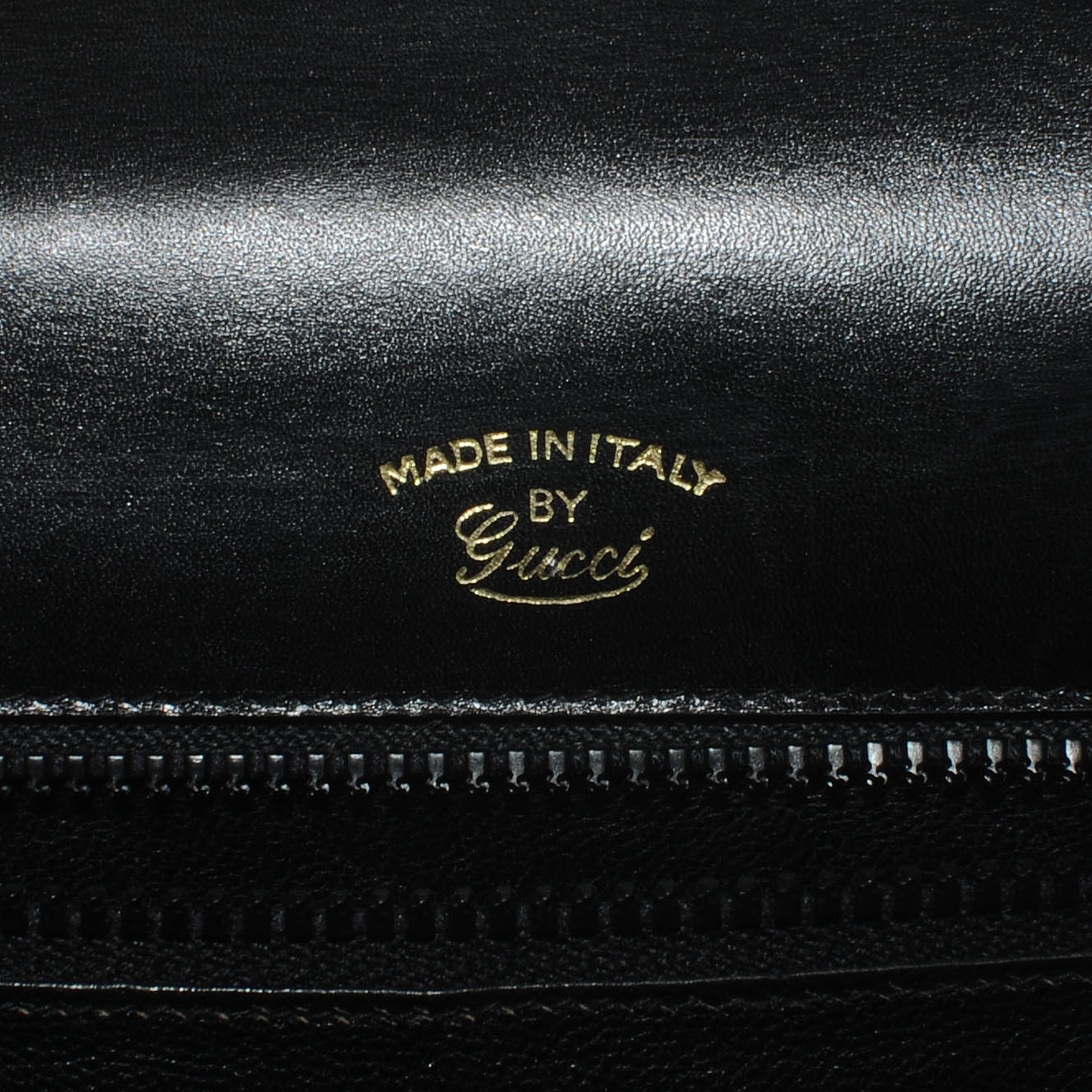 Gucci Leather G Top Handle Bag Black 5 of 6