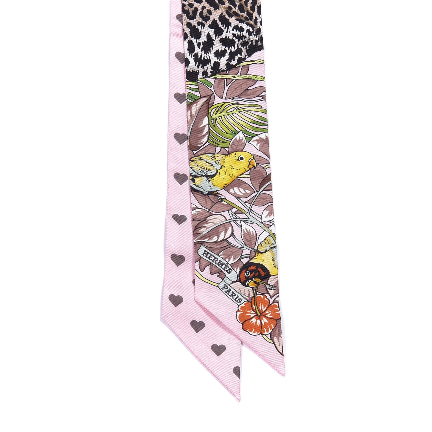 Silk Jungle Love Love Twilly Rose Pale Etoupe