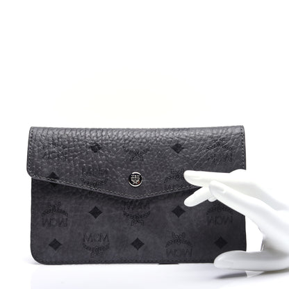 MCM Visetos Pouch Phantom Grey 2 of 10