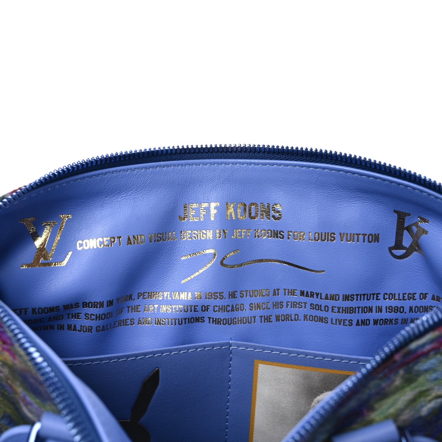 Louis Vuitton Masters Monet Speedy 30 7 of 9