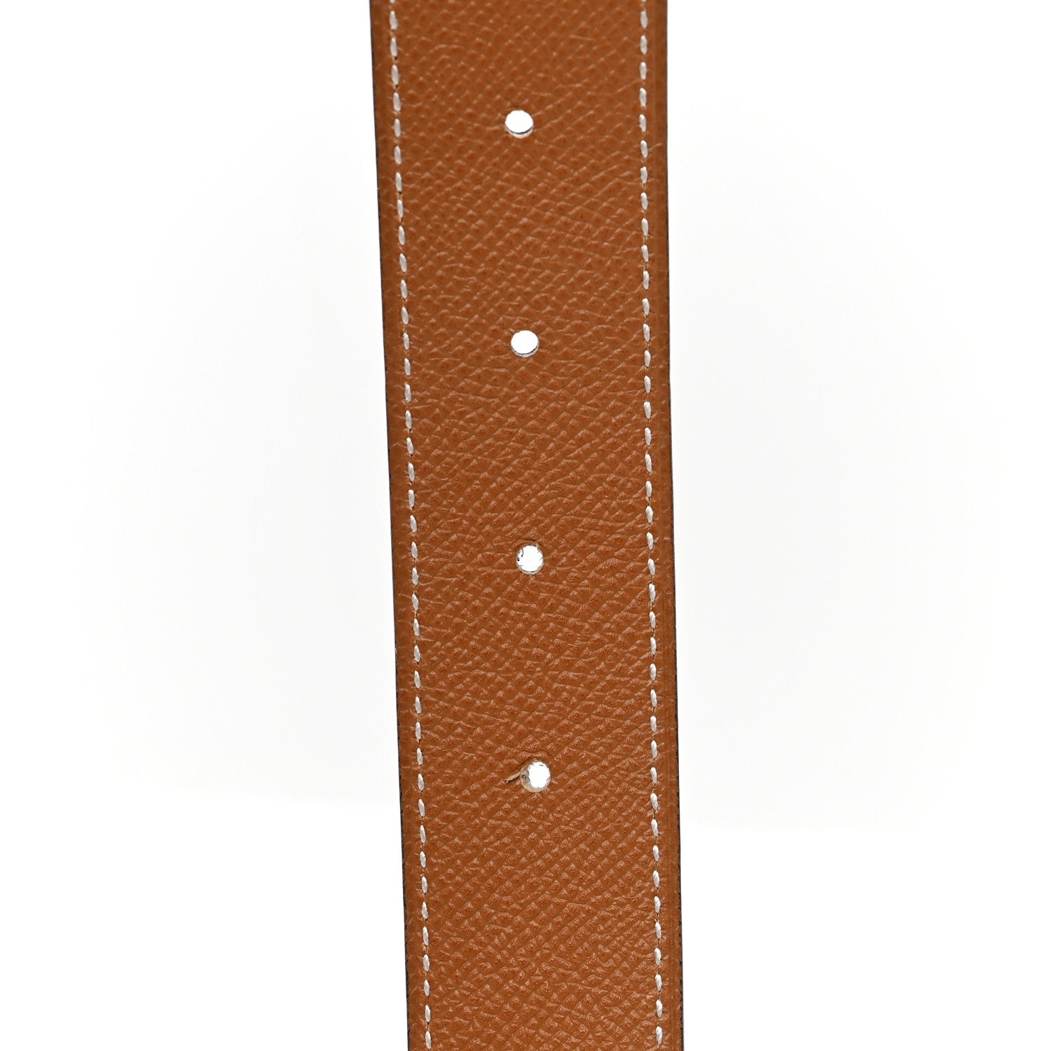Hermes Epsom Swift 24mm Collier De Chien CDC Belt 75 30 Gold Black 4 of 5