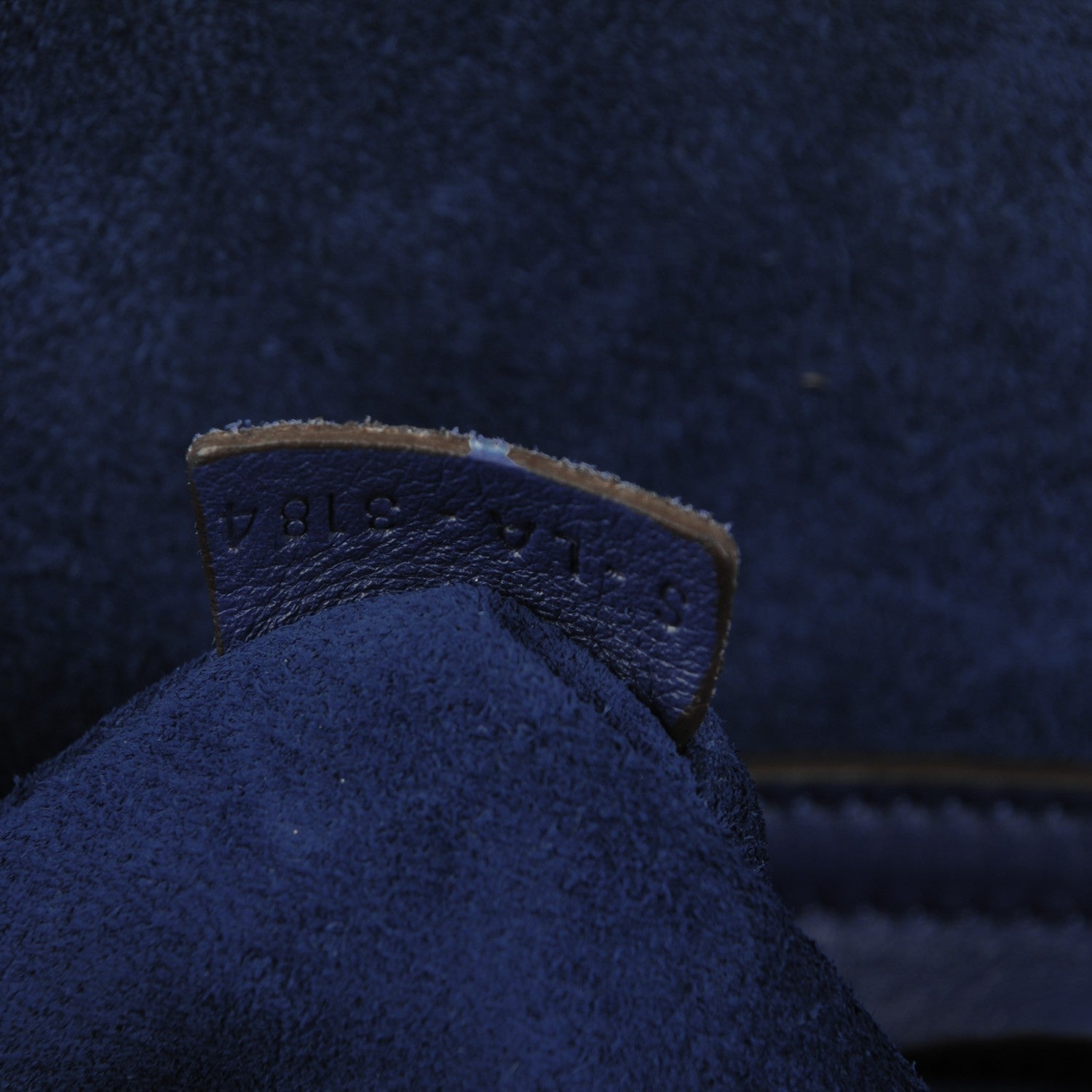 Celine Supple Calfskin Medium Phantom Luggage Indigo 7 of 9