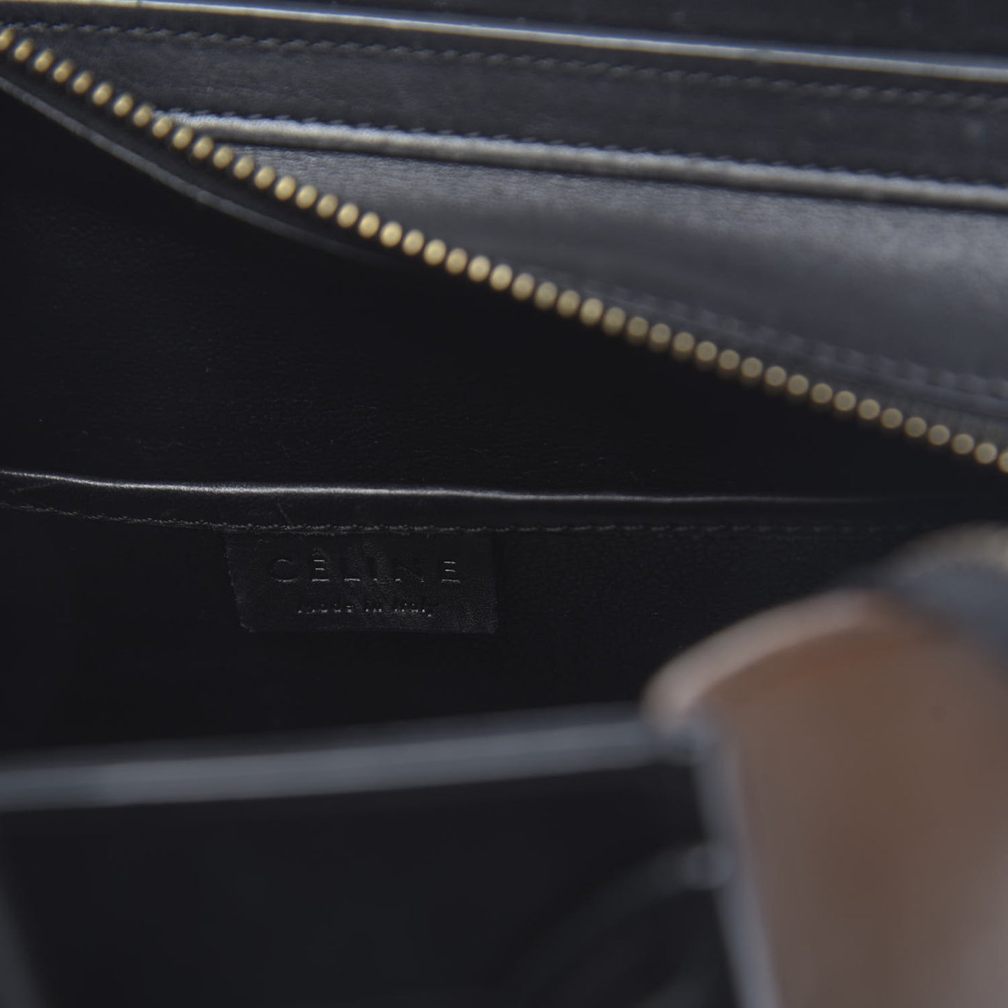 Satin Calfskin Nano Tri-Color Luggage Seashell