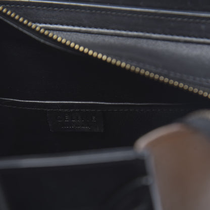 Celine Satin Calfskin Nano Tri-Color Luggage Seashell 6 of 14