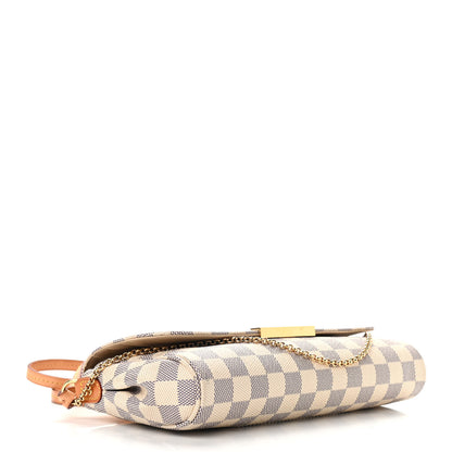 Louis Vuitton Damier Azur Favorite MM 4 of 9