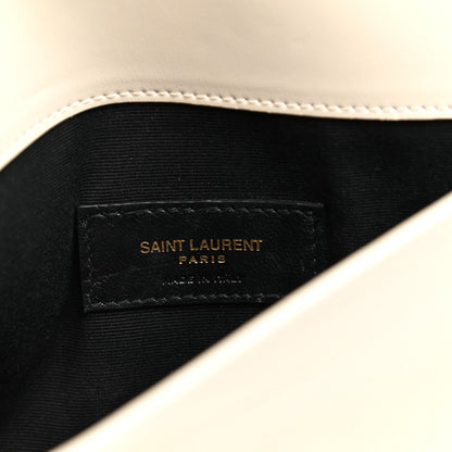 Saint Laurent Smooth Shiny Calfskin Uptown Pouch Crema Soft 6 of 11