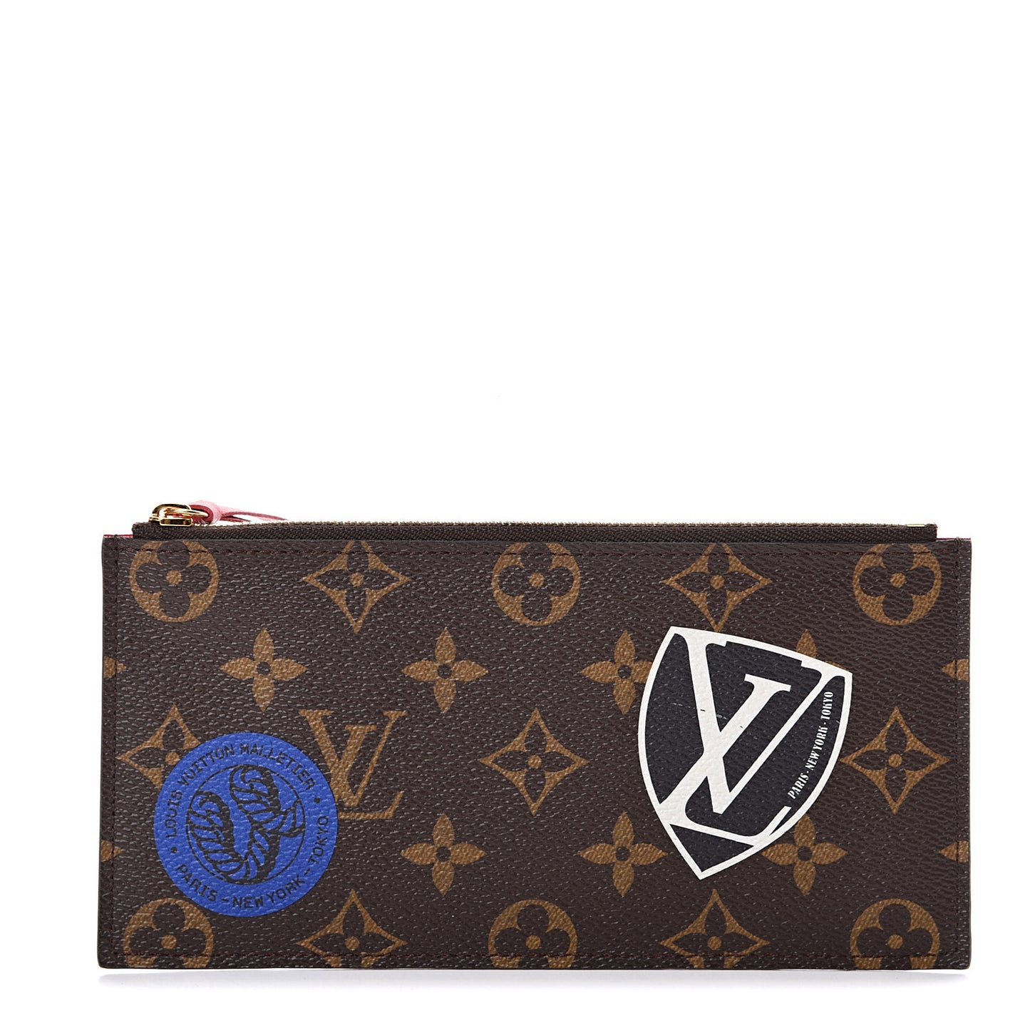 Monogram World Tour Felicie Chain Wallet Zippered Insert