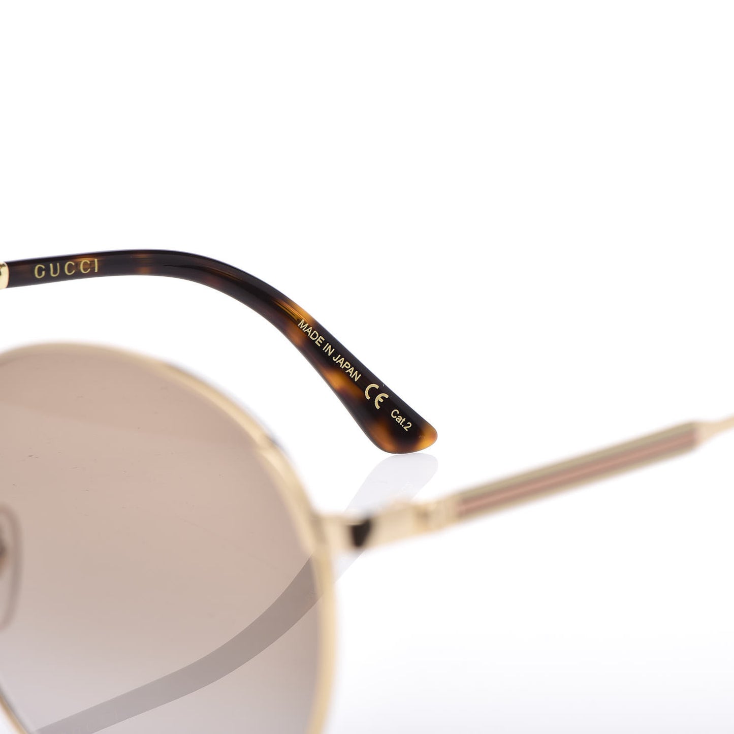 Web Round Sunglasses GG0206SK Gold