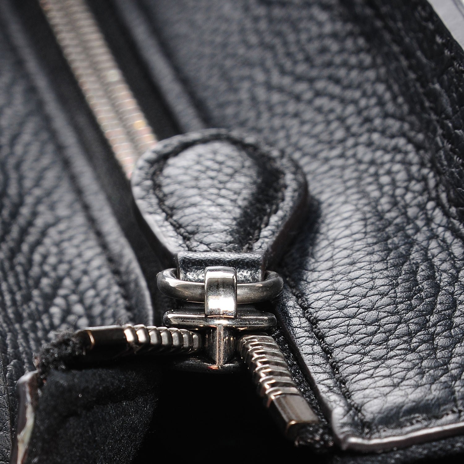 Celine Drummed Calfskin Nano Luggage Black 8 of 8
