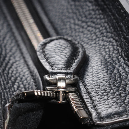 Celine Drummed Calfskin Nano Luggage Black 8 of 8