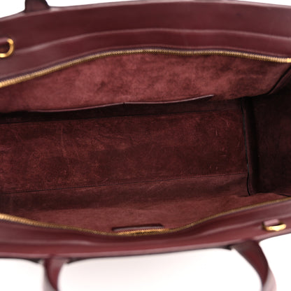 Saint Laurent Calfskin Medium Rive Gauche Cabas Amaranto 5 of 12